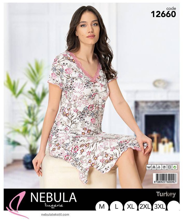 Ночная сорочка Nebula Lingerie светло-бежевый