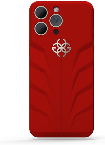 Чехол Golden Concept для Apple iPhone 16 Pro Max красный