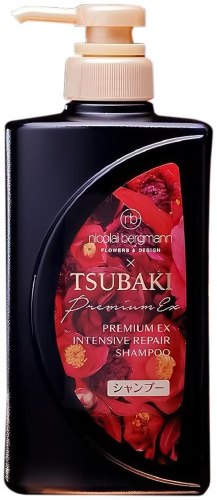 Shiseido TSUBAKI Premium EX Intensive Repair Shampoo шампунь 400 мл
