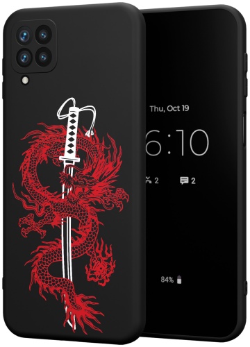 Чехол для Samsung Galaxy A12 рисунок