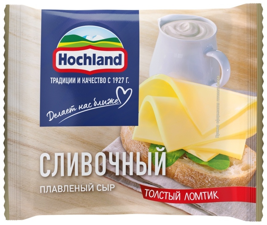 Сыр Hochland Делает нас ближе плавленый сливочный 45% 150 г