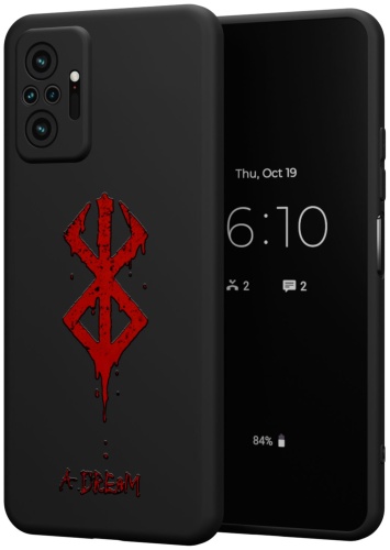 Чехол Mcover для Xiaomi Redmi Note 10 Pro рисунок