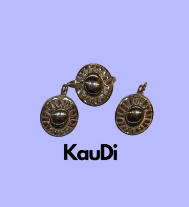 KauDi Б10-4567-20 вес 4.1 г золото, без вставок