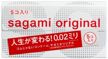 Презервативы Sagami Original 0.02 5 шт