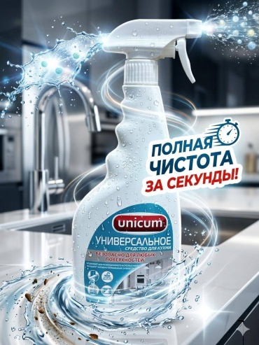 Unicum Универсальное средство для кухни UNICUM 500 мл