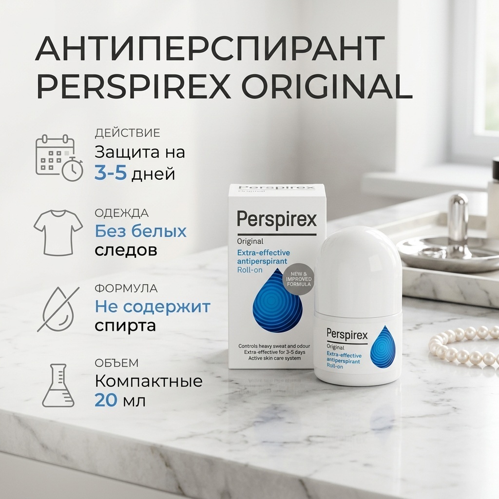 Perspirex Original антиперспирант унисекс 20 мл