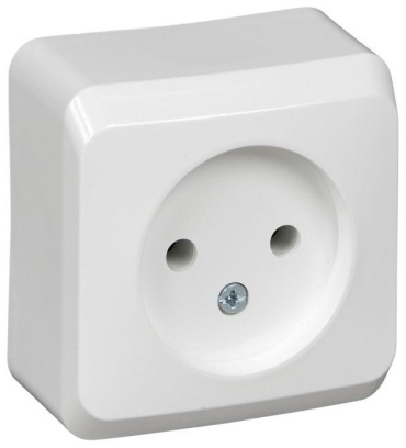Systeme electric накладная SE PA16-001B, электрический цвет белый