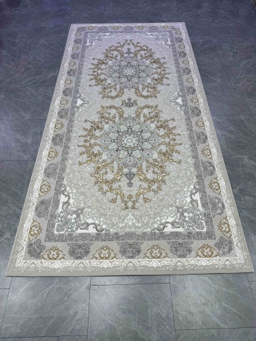 Ковер ДОМ КОВРОВ 250x400 см, короткий ворс, Турция