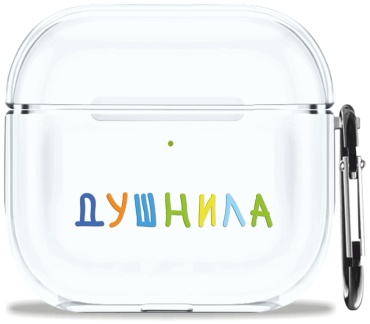 Чехол Mcover для Apple AirPods 4 прозрачный