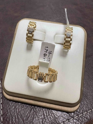 AZIMA GOLD AZ36738 вес 4.63 г золото, без вставок