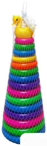 Пирамидка 0457 Toys Пирамидка с лебедем
