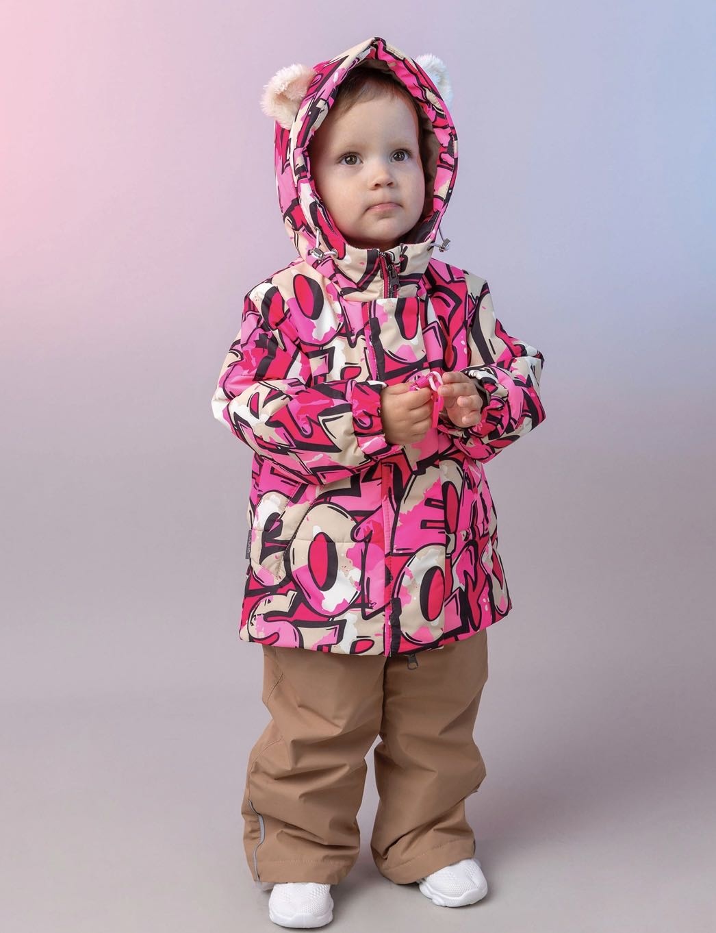 Комплект с комбинезоном Batik розовый