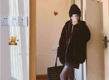 Шуба FASHION черный
