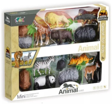 Nature Explorer Мир диких животных 23 см 8 шт