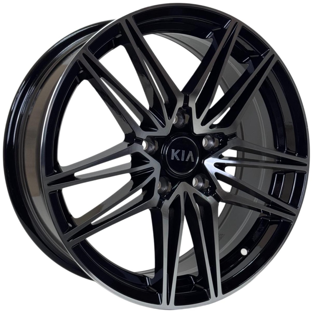 Wheels 1050DD 7x17/5x114.3 D67.1 ET48 4 диска черный, хром