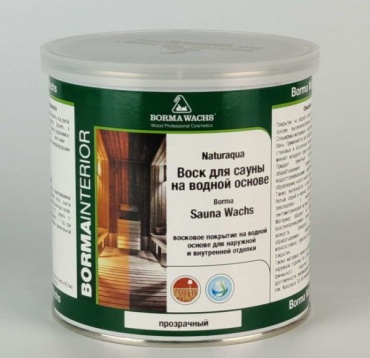 Borma Wachs воск Sauna Wachs 0.75 л, тон бесцветный
