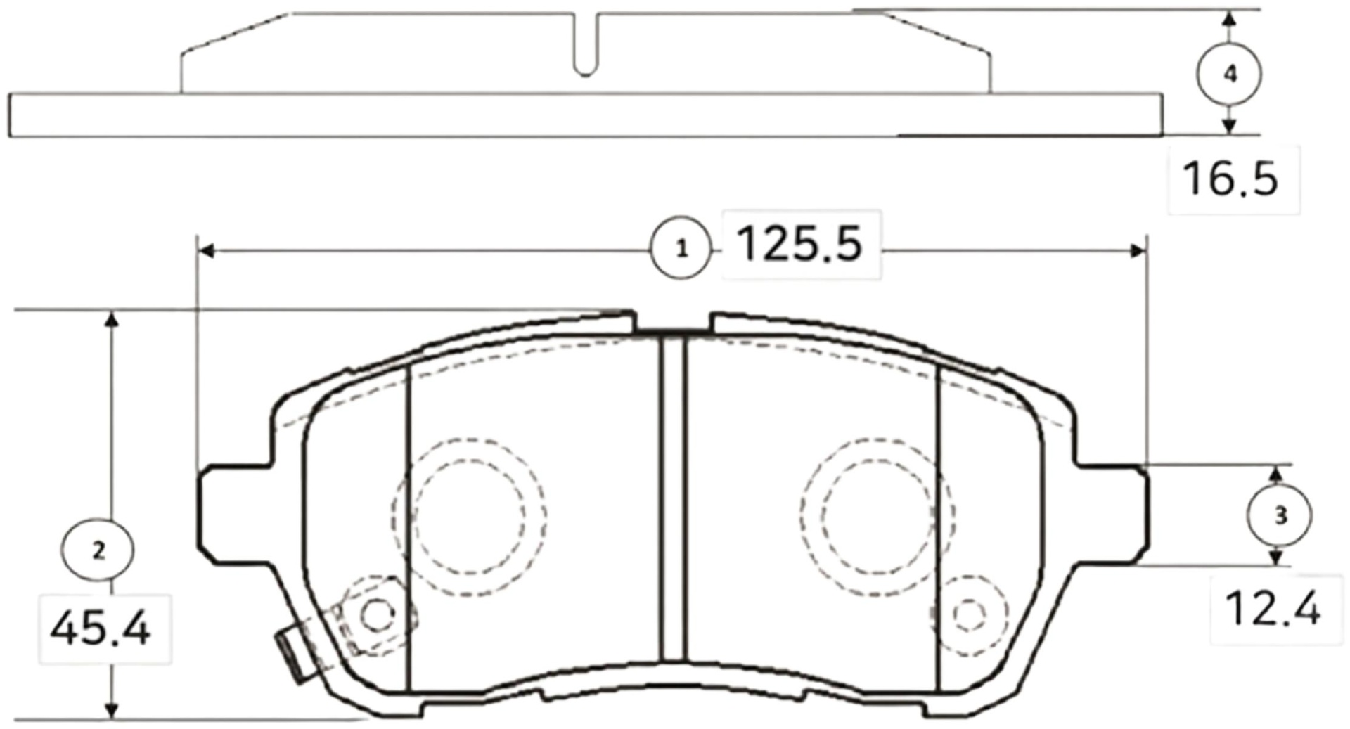 Колодки CTR GK0145