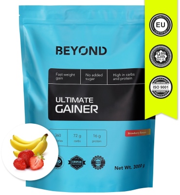 BEYOND Ultimate Gainer Клубника Банан 3000 г