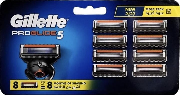 Gillette ProGlide5 сменные кассеты 8 шт