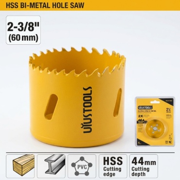 Uyustools SEO238U-B7 биметаллическая D 60 мм, 1 шт