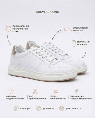 Кеды Anemone белый