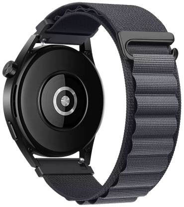 Ремешок BOGEMA для Samsung Galaxy Watch3, Gear S3, Gear S3 Frontier, Gear S3 Classic серый