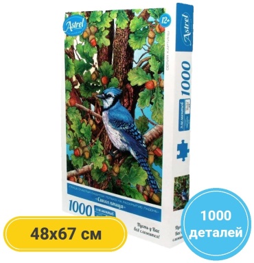 Astrel «Синяя птица». 1000 деталей классический 1000 деталей