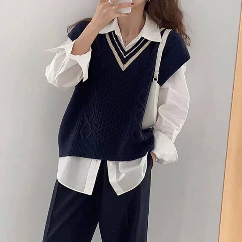 Жилет Sweethomewear синий