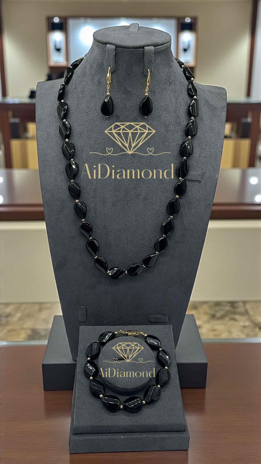 AiDiamond медицинское золото, агат