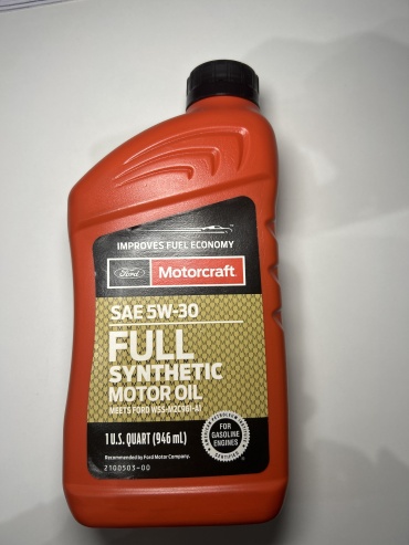 Синтетическое Motorcraft FULL SYNTHETIC MOTOR OIL 5W-30 0.946 л