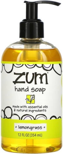 Жидкое мыло туалетное ZUM Zum Hand Soap, лемонграсс, 354 мл (12 жидк. унц.) 350 г