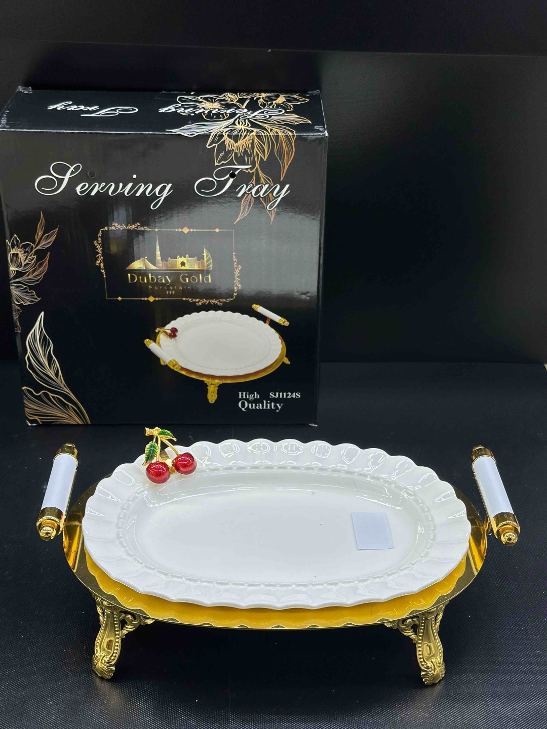 Dubay gold тортница Базовая коллекция 1126 s овальная 1 шт