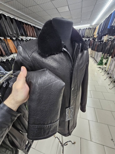 Дубленка LEPONTE черный