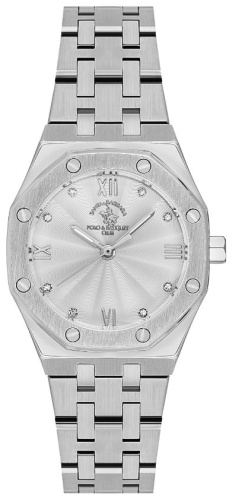 Кварцевые Santa Barbara Polo & Racquet Club SB.1.10602-1-RITM нержавеющая сталь