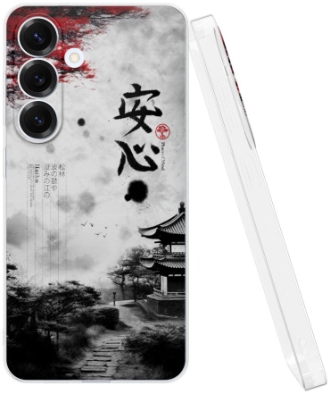 Чехол Mcover для Samsung Galaxy S25 рисунок