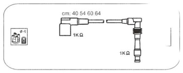 Свечные провода Stellox 1038128SX