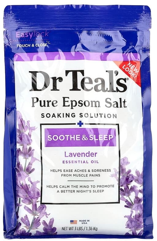 Dr.Teals Soothe Sleep Lavender английская соль 1360 г