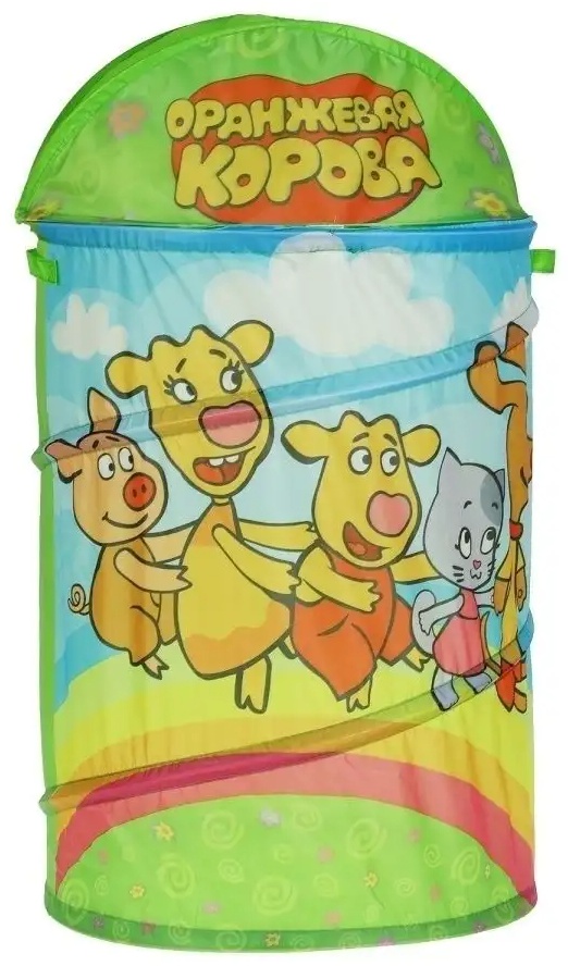 Корзина для игрушек 60x43x60 см, текстиль
