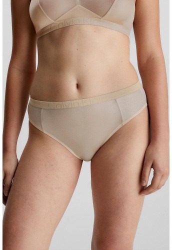 Танга Calvin Klein золотистый