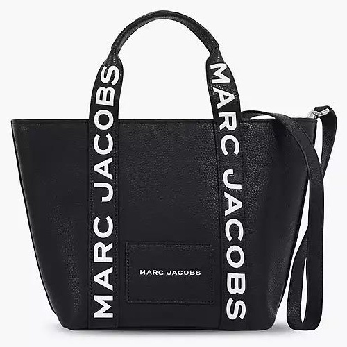 Сумка тоут MARC JACOBS натуральная кожа черный