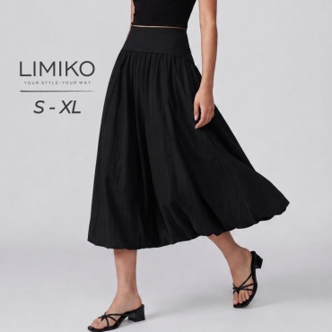 Широкая юбка LIMIKO черный