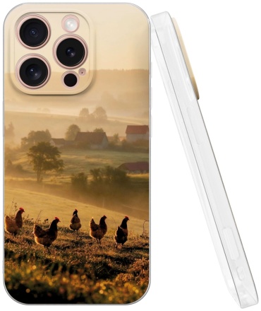 Чехол Mcover для Apple iPhone 16 Pro рисунок