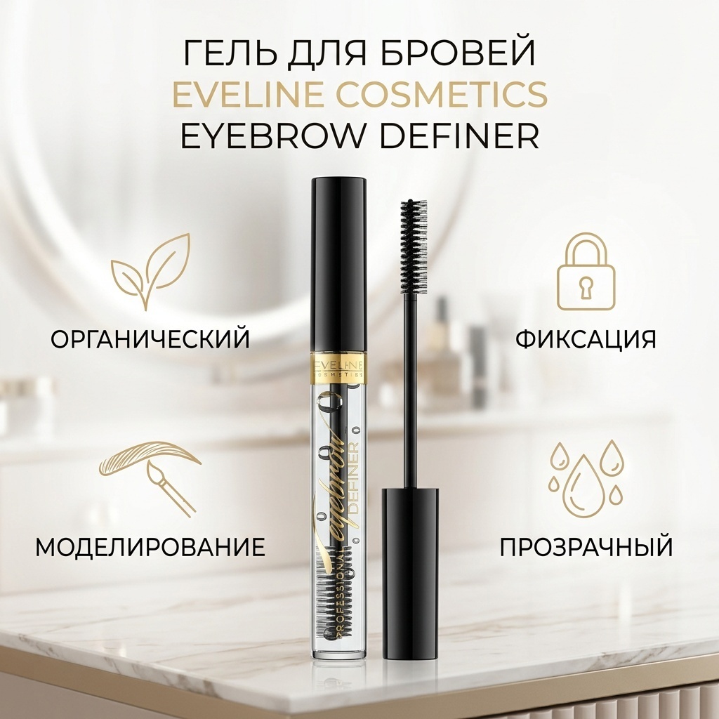 Eveline Cosmetics гель Eyebrow Definer прозрачный