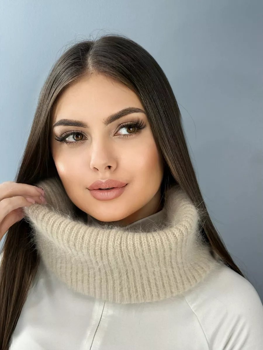 Снуд шерсть 25 x 30 см