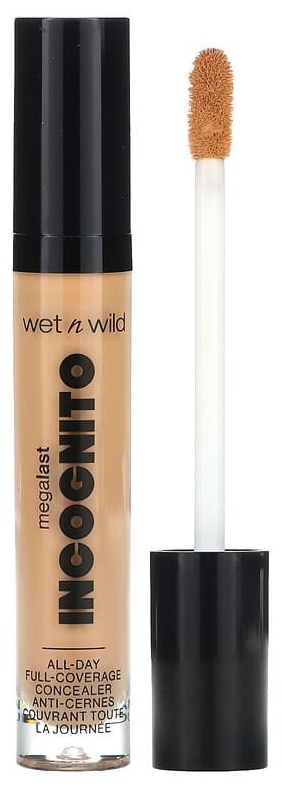Wet n Wild Megalast Incognito, консилер с полным покрытием на весь день, золотистый, 5,5 мл консилер Medium Golden