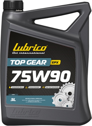 Масло синтетическое LUBRICO Top Gear EPX 75W90 3 л