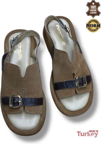 Сандалии Evromoda светло-коричневый