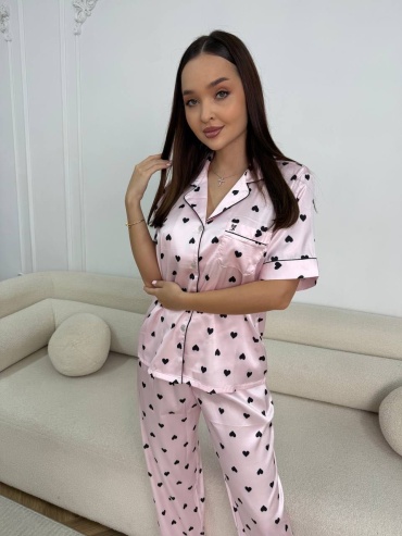 Пижама Luna Luxe розовый