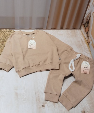 Комплект Twins Textile бежевый, мультиколор