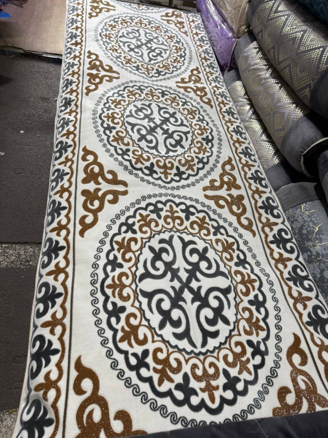 Корпе 220x80 см, вата, бежевый